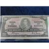 Image 2 : 1937 King George V $10 Bill & 1923 25 Cent Shinplaster ( Canadian Bills)