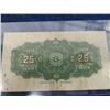 Image 5 : 1937 King George V $10 Bill & 1923 25 Cent Shinplaster ( Canadian Bills)