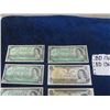 Image 2 : 4 Canadian $1 bills 1867-1967 & 4 -1973 $1 Bills