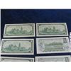 Image 5 : 4 Canadian $1 bills 1867-1967 & 4 -1973 $1 Bills