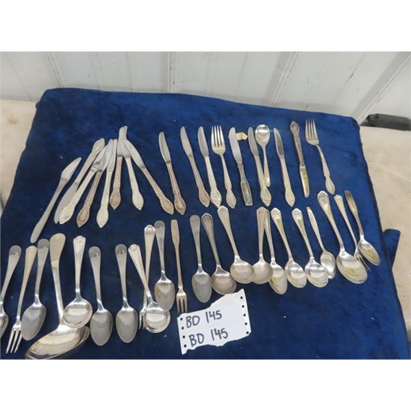 Large Quantity of  CPR, CNR & Air Canada Cutlery