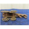 Image 5 : Antique Cast Iron Horse Drawn Ice Wagon 8" Long