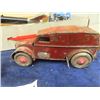 Image 4 : Antique Toys; 1940's Tin ' Lil Abner' Dog Patch Band Piano, 1930's Tin Dleivery Van, 1950's Reliable