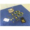 Image 1 : CPR Switch Key, Caboose Key, Brass Uniform Buttons CPR Police Patches, Sauce Boat