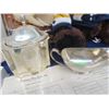 Image 2 : Hudsons Bay Company Fur Trade Lot; HBC Land Dept. Documents, Silver Plate Tea Caddy, HBC Gravy Boat,
