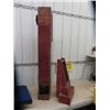 Image 3 : Vintage Bagging Attachment for the Chatham Mill Metal & Wood 58" x 11.5" x 8" ( biggest piece)