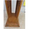 Image 3 : Oak CD Stand 52" Tall