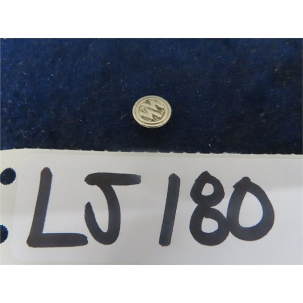 SS Silver Dagger Button