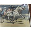 Image 3 : WW1 PEI Harness Race Picture with Oak Frame 12" x 22.5"