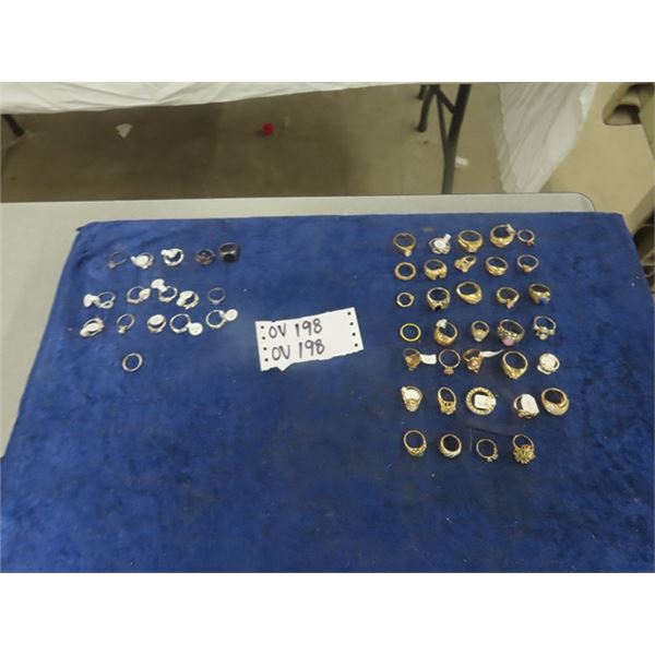 51 Gold/Silver Tone Rings