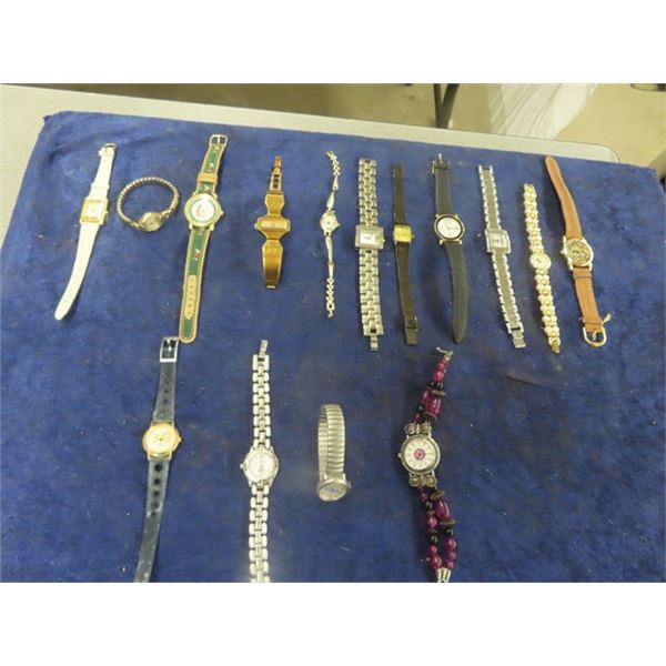 15 Mix of Men & Womens Watches