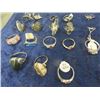 Image 4 : 52 Various Silver/Gold Tone Rings