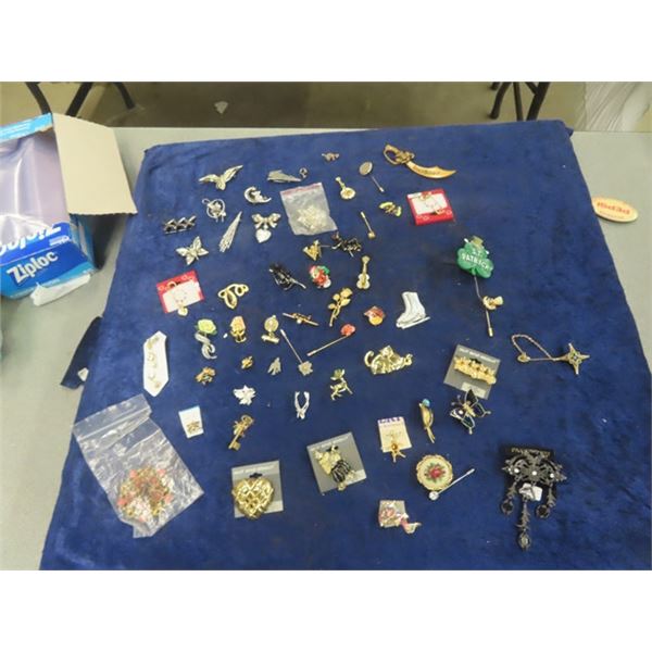 Approximately 50 Broaches