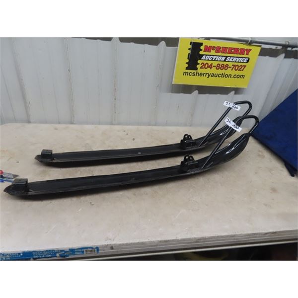 Set Of Arctic Cat Snowmobile Skis- New Old Stock