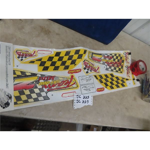 Ski-Doo Mini Z Snowmobile Decal Kit