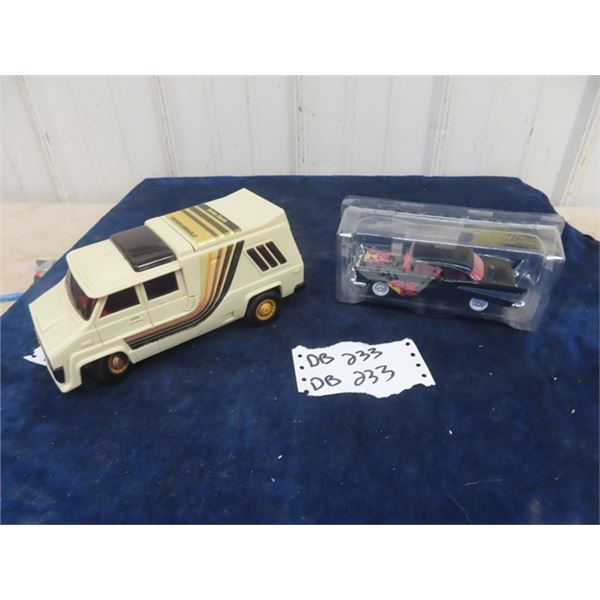 Radio Shack Van & Die Cast Car