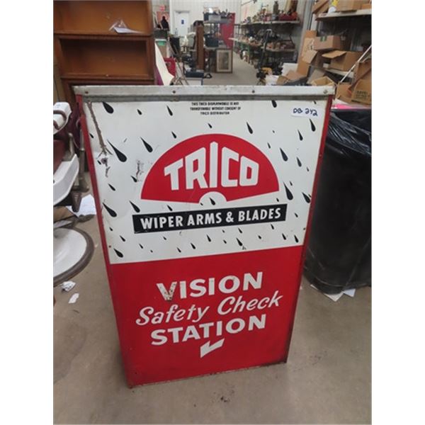 Trico Wiper Floor Model Cabinet 43" x 26" x 11"