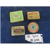 Image 1 : 4 Tobacco Tins;1) Captive Snuff, 1) Craven Plain, 1) Tam O'Shanter, 1) Camerons Main Top