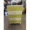 Image 1 : Painted 5 Drawer Dresser 43" x 25" x 16"
