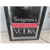 Image 3 : Seagrams Vodka Light Up Sign 13" x 19.5"