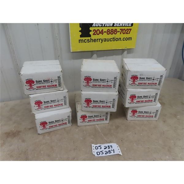 9 Boxes Sure Shot Exploding Riffle Targets Total of 36 Targets