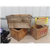 Image 1 : 4 Wooden Crates 1) is 7Up