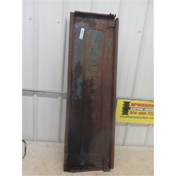 40's Dodge Tailgate with Embossed Letters