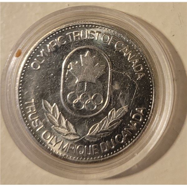 1980 OLYMPIC TRUST OF CANADA  Hockey Medallion encapsulated