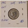 Image 1 : 1942 SILVER UK 6 Pence  Very nice presenting coin