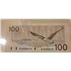 Image 1 : 1988 $100.00 Note Thiessen Crow BJE6334137  CUNC Bright colors and attractive bill to the eye. Crisp