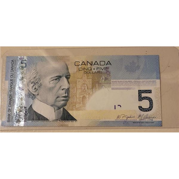 2006 $5.00 note APV1723025 Jenkins Carney Gem Uncirculated