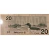 Image 2 : 1991 $20.00 Note EWP6127425 KNIGHT  DODGE Special PREFIX EWP  GEM UNC 65 one of 13 in Sequence from 