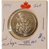 Image 1 : 1994 50 cent piece Low mintage 987,000 PL 67