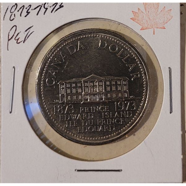 1873-1973 Prince Edward Island Centennial Commemorative Dollar  3,196,462