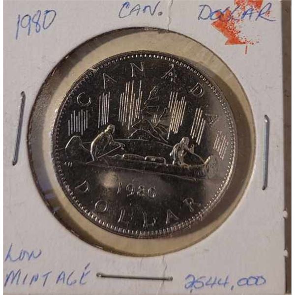 1980 Dollar  2,544,000  MS 64
