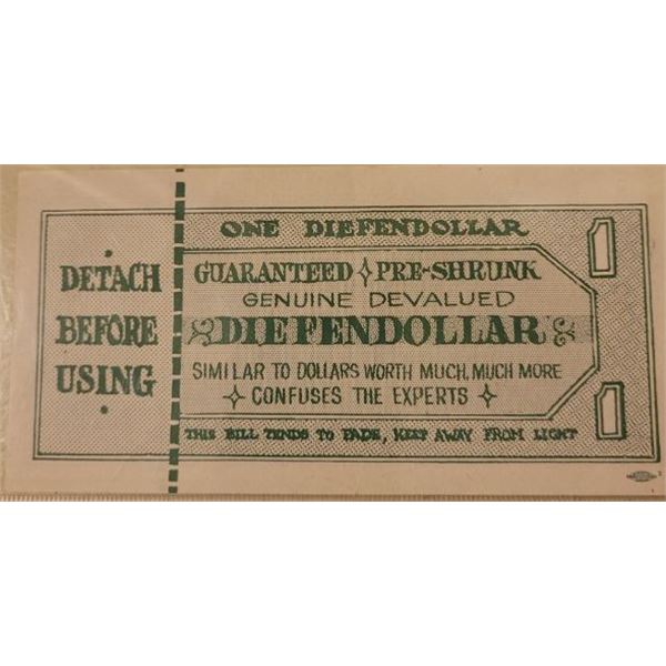 1962 Mint Canada One Diefendollar