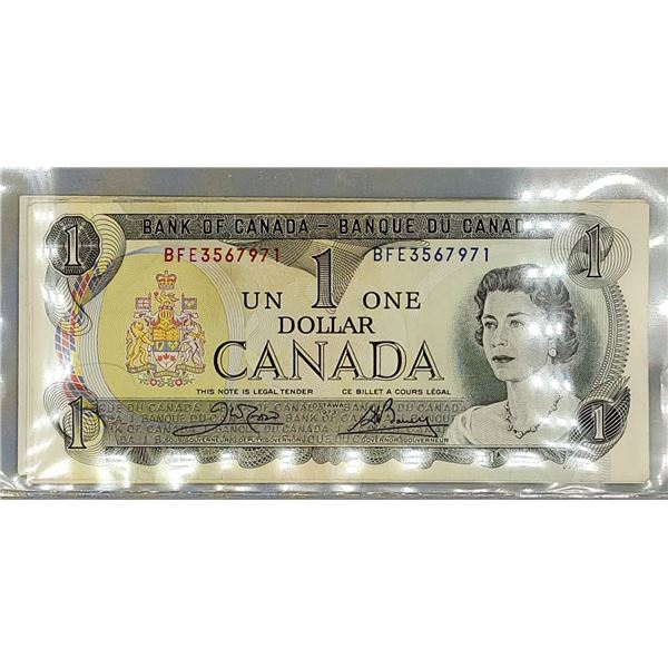 SEVEN 1974 $1.00 Notes BFG3065765, BFE3738723 , BFE3846452,  BFE3567971, BFF6978148, BFK0353467 & EG
