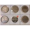 Image 1 : Full Commemorative set Nickel Dollars 1870-1970 Manitoba Cenntenial, 1871-1971 British Columbia Cent