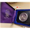 Image 1 : 1974 City of Winnipeg  Proof 66 Dollar in Special Blue Clam Shell with City of Winnipeg Emblem with 