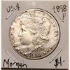 Image 1 : 1898 P Morgan Dollar 90% Silver only 5,884,735 minted