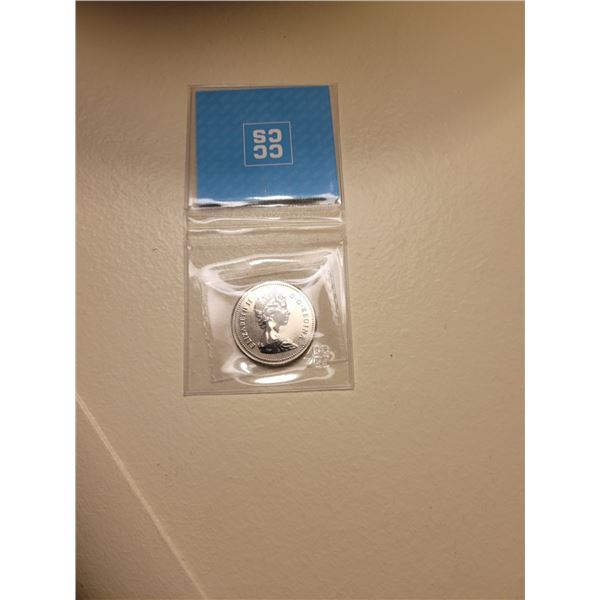 1979 Dollar Professionally graded by I.C.C.S UNC 66, beautiful coin only 1,884,789 were minted brill