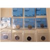 Image 1 : 8 Nickels 1945 V in sealed plastic, 1963 Cameo Graded MS-62, 1964 Graded MS-62 2005 P Graded MS-65 2