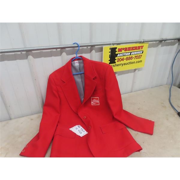Coca-Cola Salesman Blazer Size 44