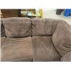 Image 4 : Sectional Micro Suede Couch
