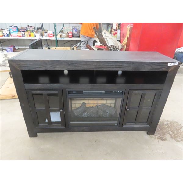 Electric Combo Fireplace/Big TV Stand with Remote 36" x 60" x 18"
