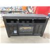 Image 1 : Electric Combo Fireplace/Big TV Stand with Remote 36" x 60" x 18"