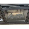 Image 3 : Electric Combo Fireplace/Big TV Stand with Remote 36" x 60" x 18"