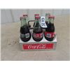 Image 1 : Aluminium Coca-Cola 6 Pack Carrier with 6 Bottles