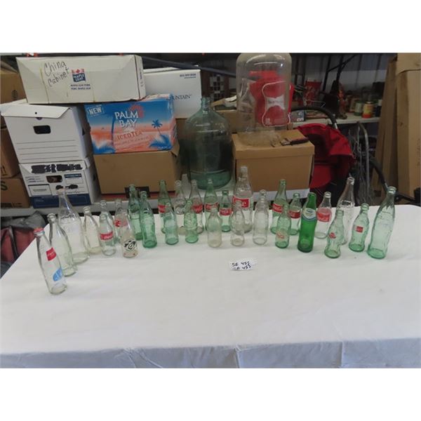 35 Coca-Cola Bottles- Mix of Modern + Vintage Variety of Events