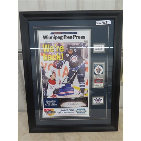 2011 1st Game Back with Big Buff in Photo  24" x 30"